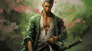 roronoa zoro one piece yakuza modern japan