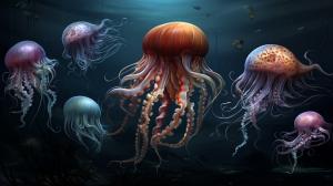 animals
submarine
ocean
jellyfish
octopus
squid