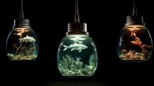 underwater animals light