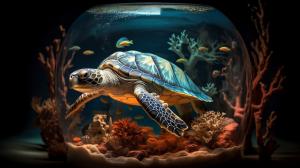 underwater animals light