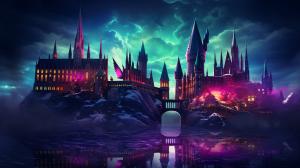 neon Hogwarts