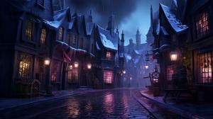 neon hogsmeade