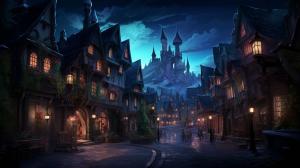 neon hogsmeade