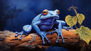 jeremiah blue frog