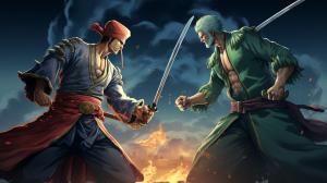 Zoro vs king
