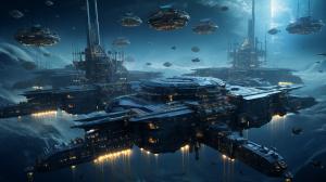 space naval fleet