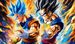 Goku and Vegeta