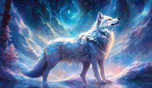 Majestic Mythical Wolf