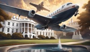 plane flew into the white house