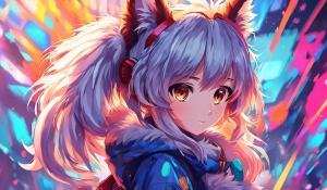 Furry anime girl