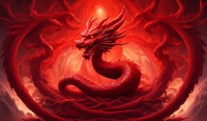 Red dragon root chakra