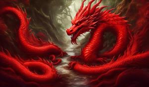 Red dragon root chakra