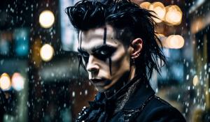 Andy Biersack an sick and Twisted Sweeney Todd hybrid