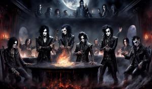 The band known as Black Veil Brides become the next Sick an Twisted revenge filled Sweeney Todd as they Perform an epic Heavy Metal concertfor their fans to see