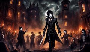 The band known as Black Veil Brides become the next Sick an Twisted revenge filled Sweeney Todd as they Perform an epic Heavy Metal concertfor their fans to see