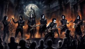 The band known as Black Veil Brides become the next Sick an Twisted revenge filled Sweeney Todd as they Perform an epic Heavy Metal concertfor their fans to see