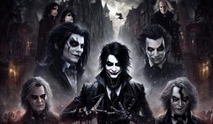 Black Veil Brides are the new and improved Sick and twisted Sweeney Todd Known as the Bleeder