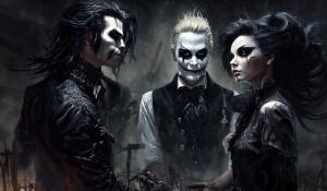 Black Veil Brides are the new and improved Sick and twisted Sweeney Todd Known as the Bleeder