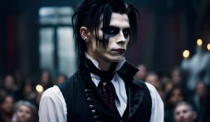 Andy Biersack and the Black Veil Brides as Sweeney Todd Himself