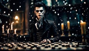 Andy Biersack and the Black Veil Brides as Sweeney Todd Himself