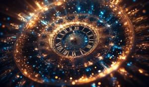 big bang, fractal, time