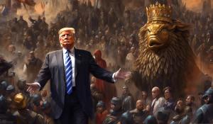 Donald Trump. King