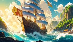 One piece animeThe going sunny ship