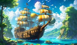 One piece animeThe going sunny ship