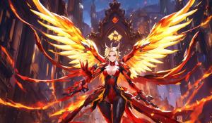 Overwatch devil Mercy Beautiful