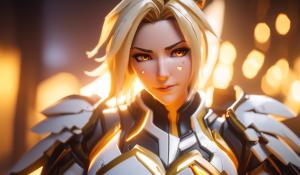 Overwatch mercy crying