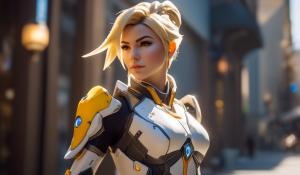 Overwatch Mercy real Life