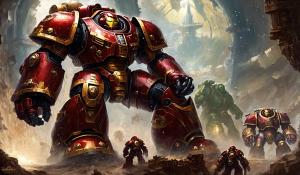 Warhammer 40,000 space marines hulkbuster armor