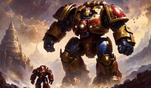 Warhammer 40,000 space marines hulkbuster armor