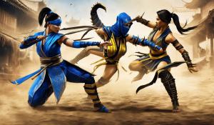 Kitana vs scorpion