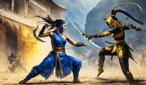 Kitana vs scorpion