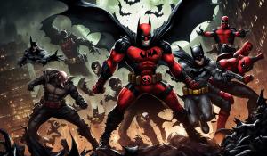 Spawn vs batman vs Deadpool