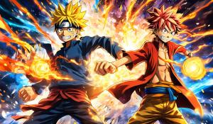 Flare from redo of healer fighting naruto and luffy