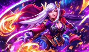 Jynx From arcane league of legends fighting Vi