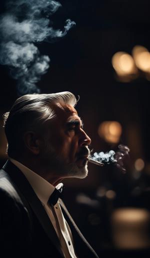 The godfatherSmoking