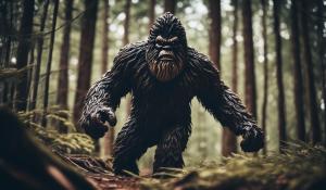 bigfoot angry woods