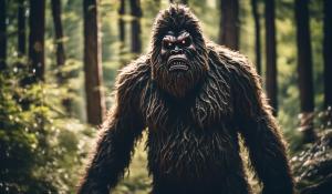 bigfoot angry woods