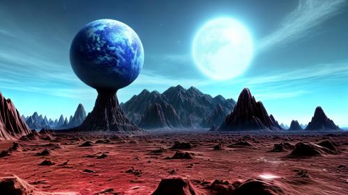 Alien life on an earth-like planet