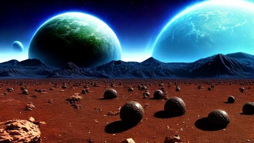 Alien life on an earth-like planet