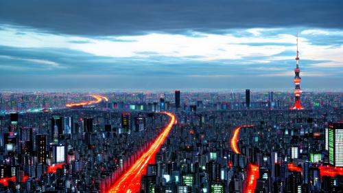 Tokyo cityscape