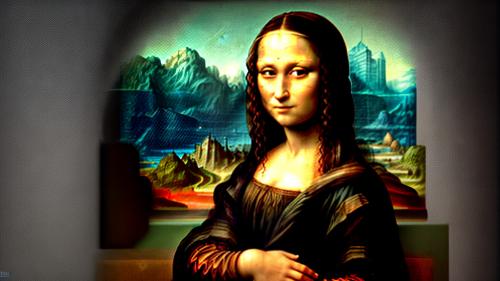 Cyberpunk Mona Lisa