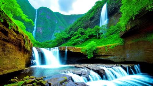 Amazing waterfall