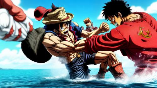 Luffy VS Akainu