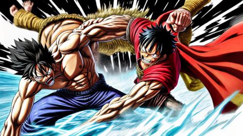 Luffy VS Akainu