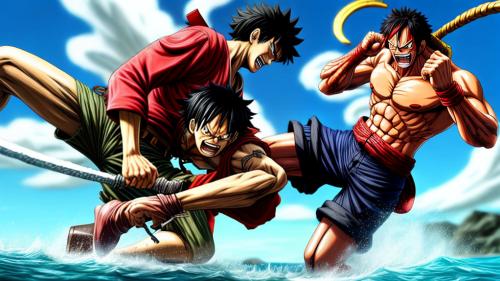 Luffy VS Akainu