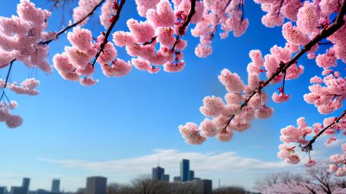 cherry blossoms